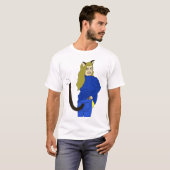 T-shirt fille chat     (Devant entier)