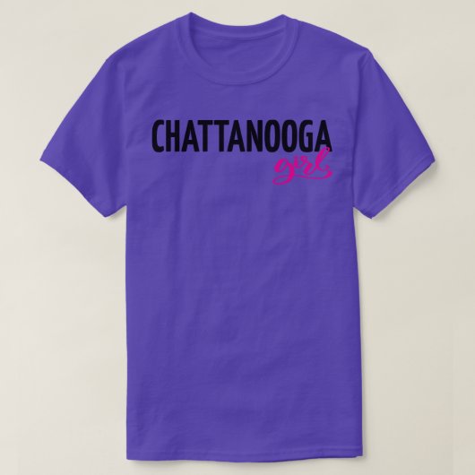 T-shirt Fille Chattanooga (Design devant)