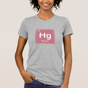 T-shirt fille chaude