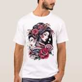 T-shirt fille chinoise (Devant)