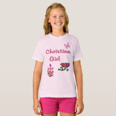 T-shirt Fille chrétienne (Devant entier)