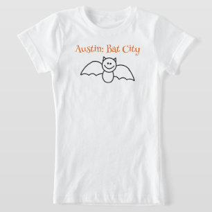 T-shirt fille CISV Austin Bat City