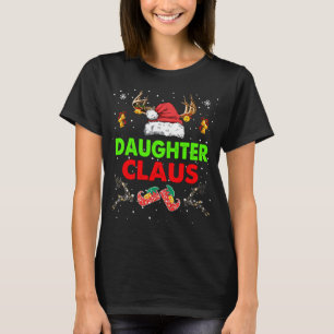 T-shirt Fille Claus Groupe Famille Noël Correspondances
