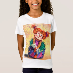 T-shirt fille clown