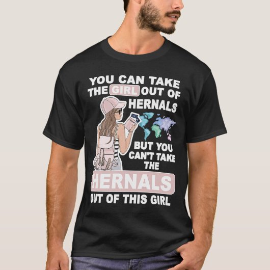 T-shirt Fille cool de Hernals Ville Fier Fille Hernals (Devant)