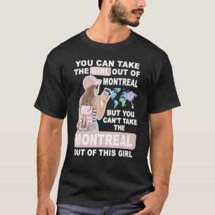 T-shirt Fille cool de Montréal Ville Fière Fille Montréal