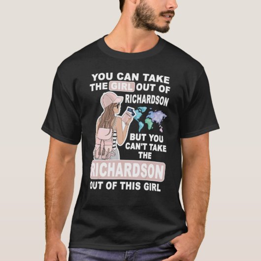 T-shirt Fille cool de Richardson City - Fier Richardson (Devant)