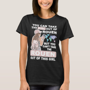 T-shirt Fille cool de Rouen City Fier Fille Rouen