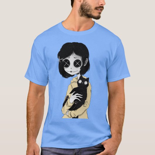 T-shirt Fille Coraline (Devant)