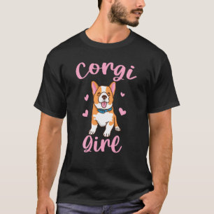 T-shirt Fille Corgi Femmes S Charismatique Pembroke Welsh