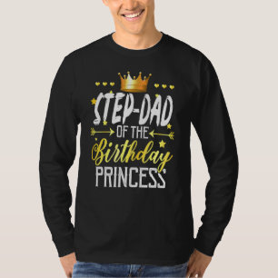 T-shirt Fille Correspondant Famille Étape Papa De L'Annive