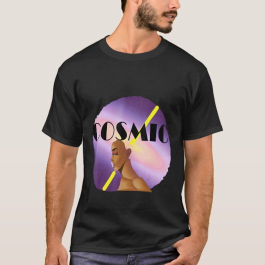 T-shirt Fille Cosmique (Devant)