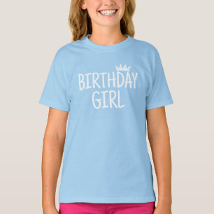 T-shirt Fille d'anniversaire