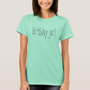 T-shirt Fille d'anniversaire