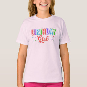 T-shirt Fille d'anniversaire