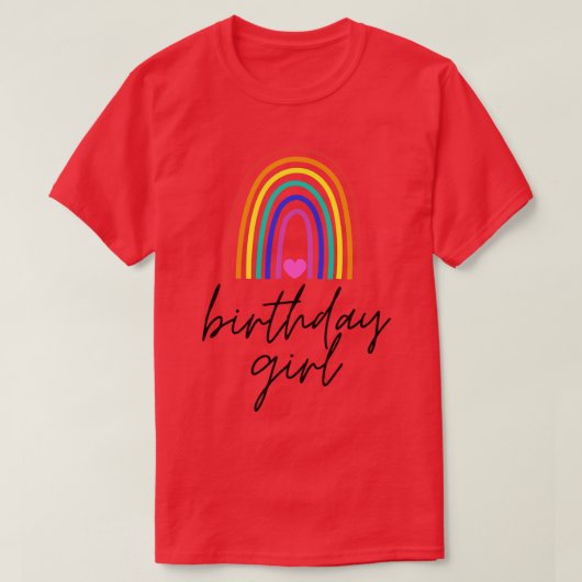 T-shirt Fille d'anniversaire 29 (Design devant)