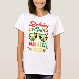 T-shirt Fille d'anniversaire 30ème 20ème Jamaïque Vacation
