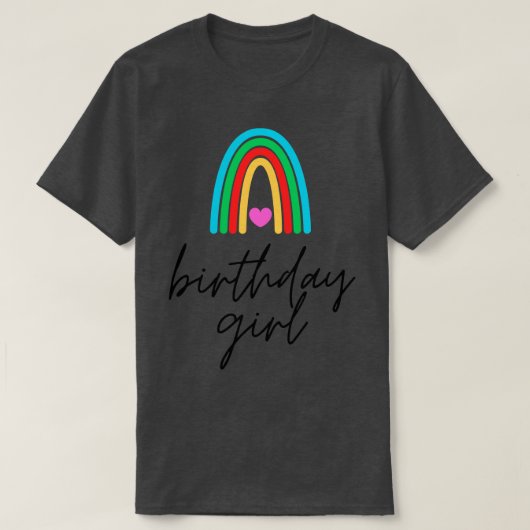 T-shirt Fille d'anniversaire 46 (Design devant)