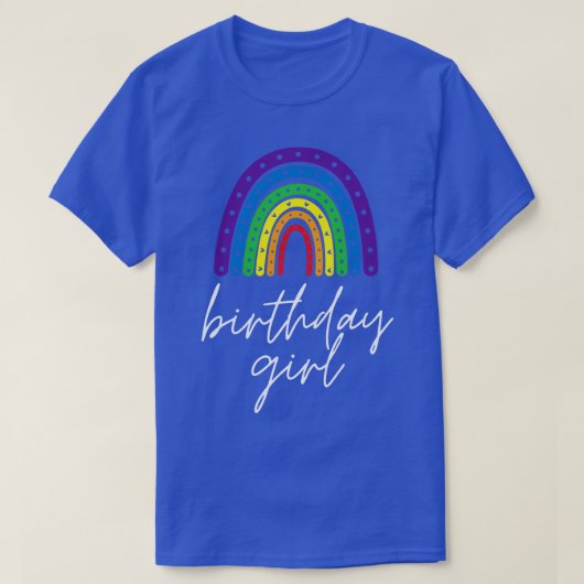 T-shirt Fille d'anniversaire 9 (Design devant)