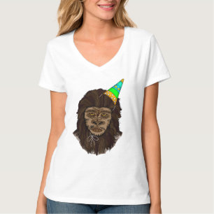 T-shirt Fille d'anniversaire Bigfoot