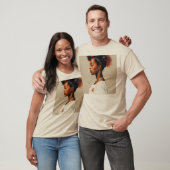 T-shirt Fille dans le tableau (Unisexe)