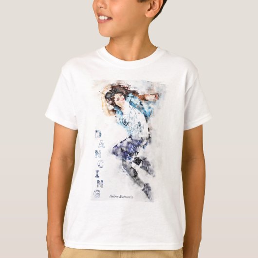 T-shirt Fille dansante 2 (Devant)