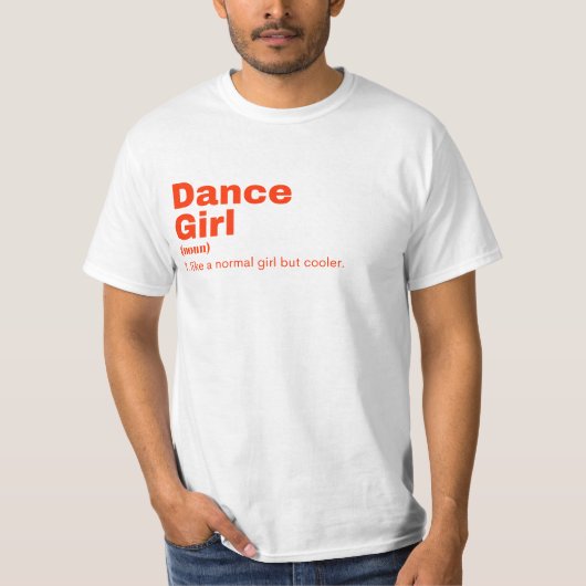 T-shirt Fille - Danse (Devant)