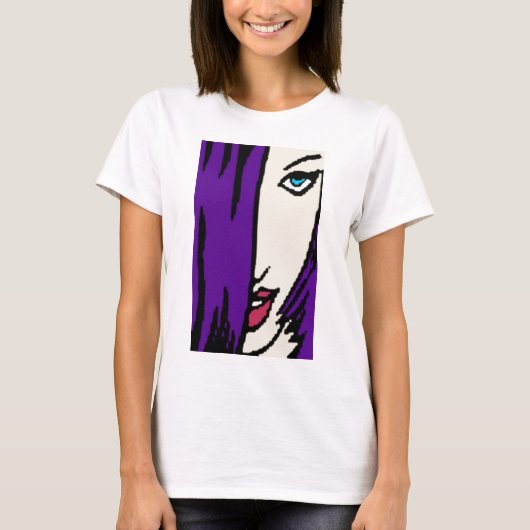 T-shirt fille d'art de bruit (Devant)