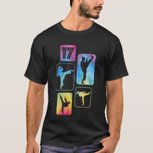 T-shirt Fille de 17 ans Karaté Taekwondo 17 ans