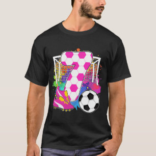 T-shirt Fille de 7 ans Fête d'anniversaire 7ème Anniversai