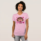 T-shirt Fille de ballerine (Devant entier)
