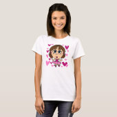 T-shirt Fille de ballerine (Devant entier)