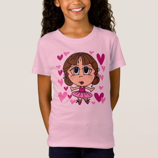 T-Shirt Fille de ballerine (Devant)