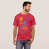 T-shirt Fille de barrage garçon (Devant entier)