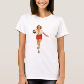 T-shirt fille de bowling (Devant)