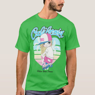 T-shirt Fille de Californie