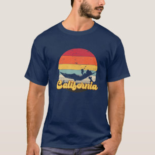 T-shirt Fille De Californie Qui Aime Lire Avec Elle Do