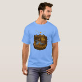 T-shirt FILLE de CAMP sauvage (Devant entier)