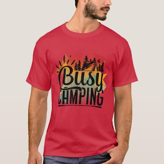T-shirt Fille de CAMPING BASY (Devant)