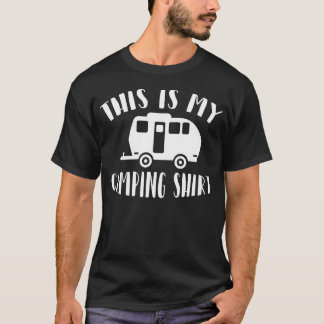 T-shirt Fille de camping-car camping-car caravane