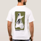 T-shirt Fille de carte postale (Dos)