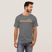 T-shirt Fille de Chamoni (Devant entier)