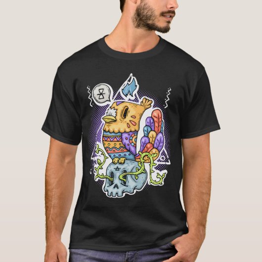 T-shirt Fille de charme. (Devant)