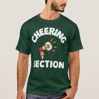 T-shirt Fille de chemise de la section d'encouragement Spo