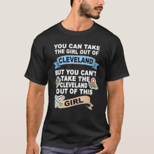 T-shirt Fille de Cleveland City