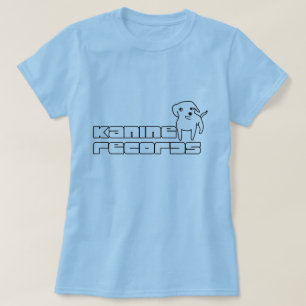 T-shirt fille de couleur de lite de logo de kanine