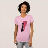 T-shirt fille de crâne (Devant entier)