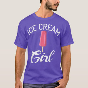 T-shirt Fille de crème glacée 