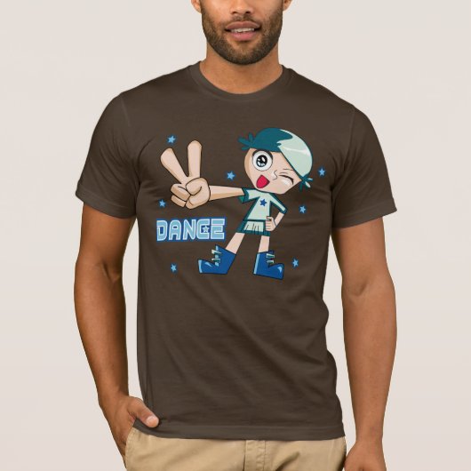 T-shirt Fille de danse (Devant)