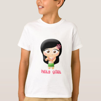T-shirt Fille de danse polynésienne